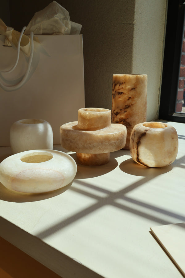 Alabaster Lantern bruin