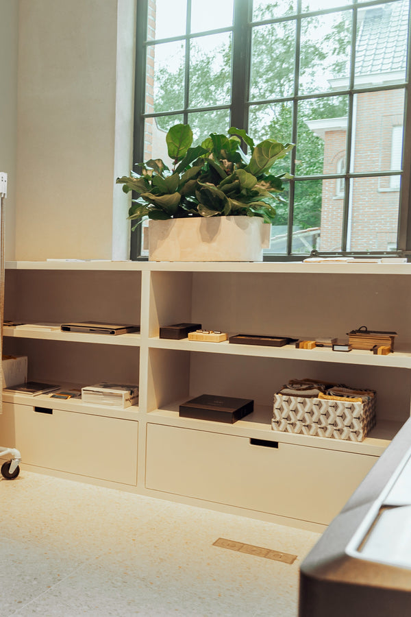 Bloempot Ovaal - Grijs - Serax