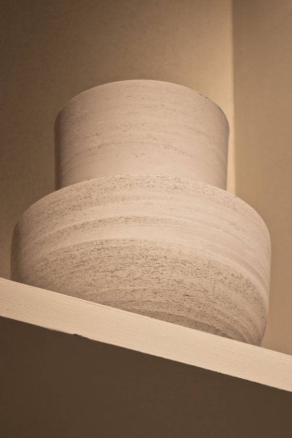 Vaas Volumes S - Beige - stoneware - Serax