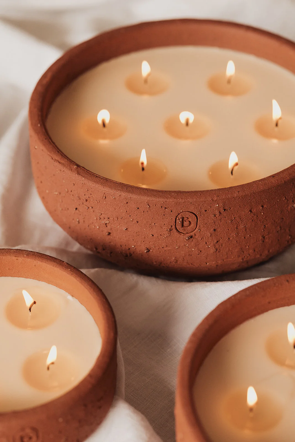 Kaars Barro terracotta