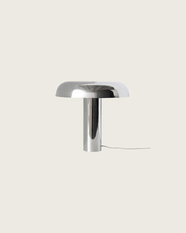 Mushroom table lamp - Chrome - HK Living