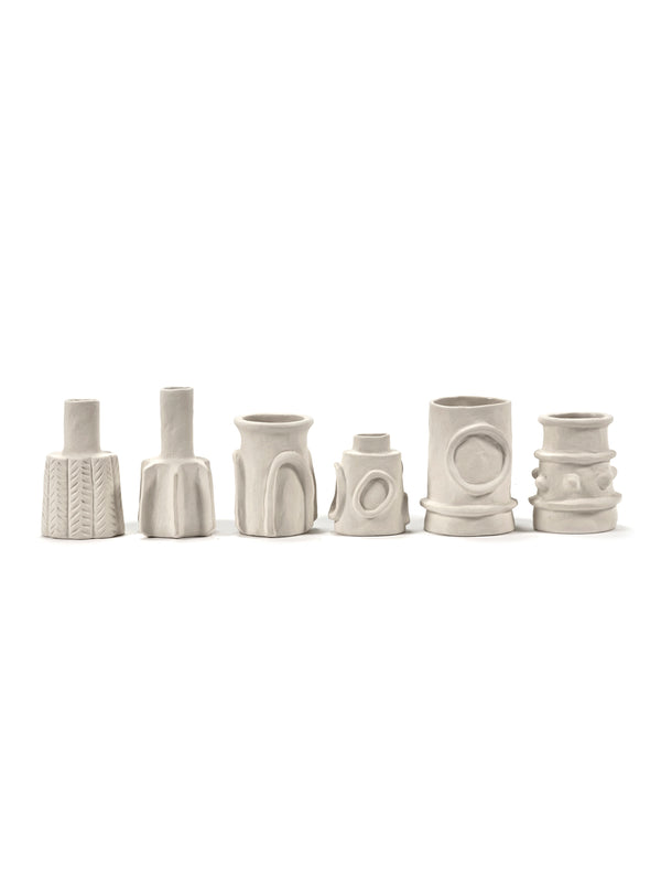 Vaas Molly (per 6) - Off White - stoneware - Serax