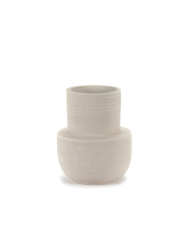 Vaas Volumes S - Beige - stoneware - Serax