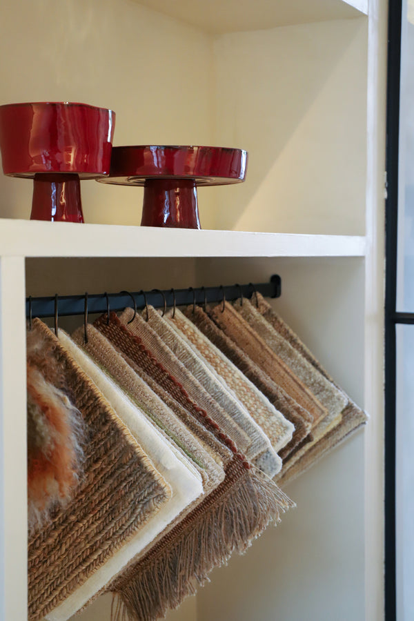 Diep bord voet L - Venetiaans rood - La Mère - Serax