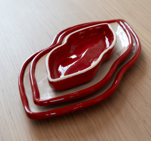 Serveerborden Set 'Lips' - Serax