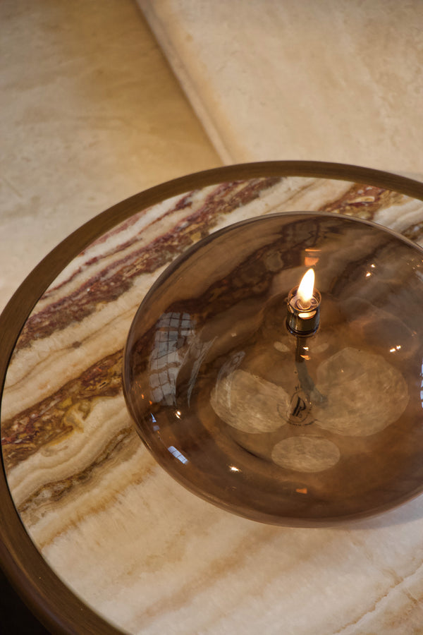 Bundel - Olielampjes champagne disc