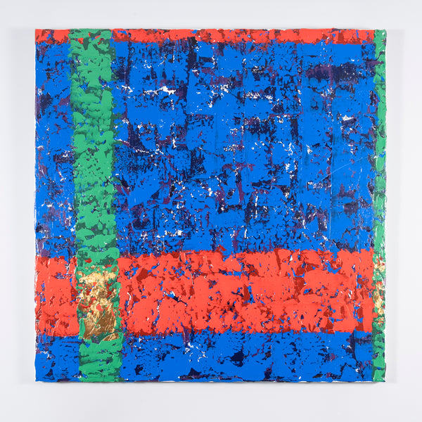 blue-red-green and gold | KURT VAN TENDELOO