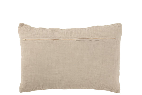 Cushion Stripes Linen Beige (40x58)