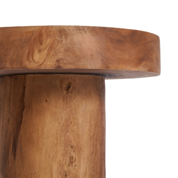 The Chimborazo Side Table - Natural - Suar Wood - Bazar Bizar