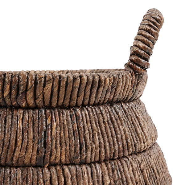 The Chisomo Basket - naturel - Banana Leaf - Bazar Bizar