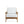 The Gilimanuk One Seater Sofa (Outdoor) - White - Teak - Bazar Bizar