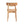 The Matita Dining Chair (Outdoor) - Natural - teak - Bazar Bizar