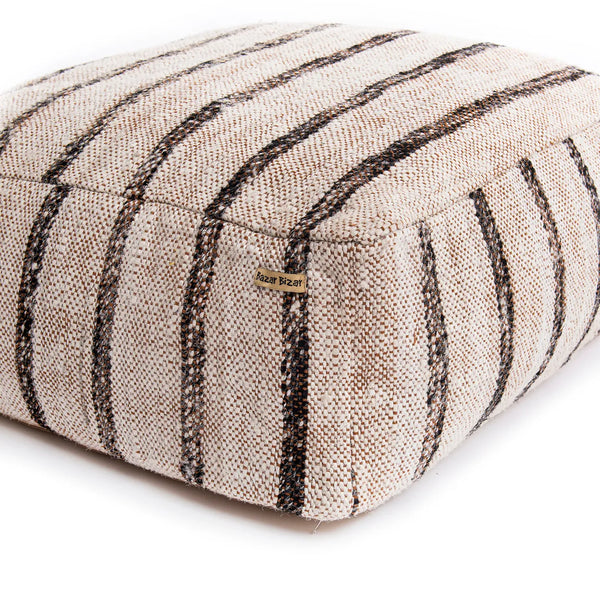 The Oh My Gee Pouffe - Bohemian White