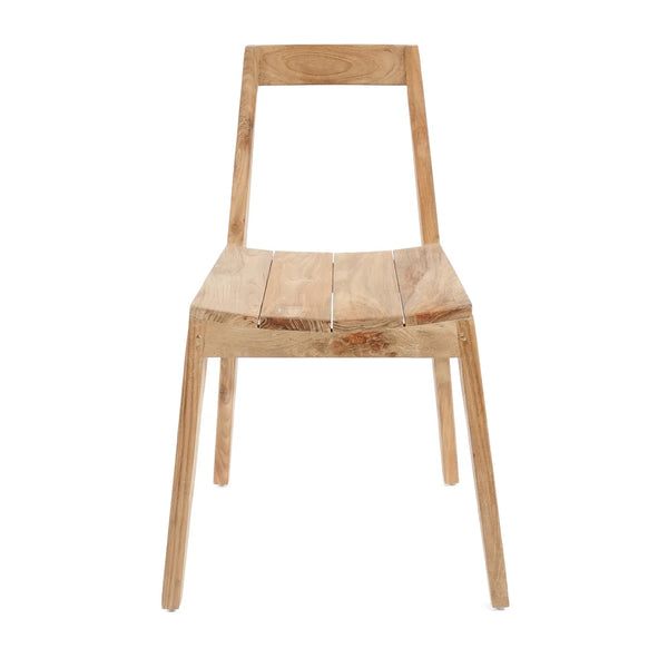 The Paxi Chair (outdoor) - Natural - Teak - Bazar Bizar