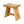 The Suar Stool - naturel - Suar Wood - Bazar Bizar