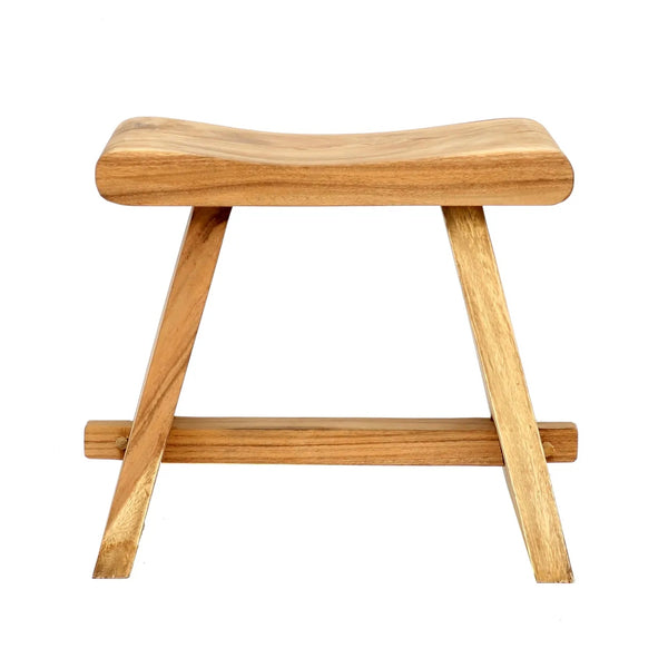 The Suar Stool - naturel - Suar Wood - Bazar Bizar