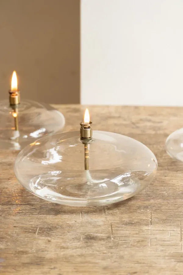 Bundel - Olielampjes transparant disc